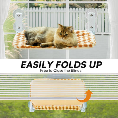 Hamaca Colgante para Gatos con Ventana de Cristal - Image 13