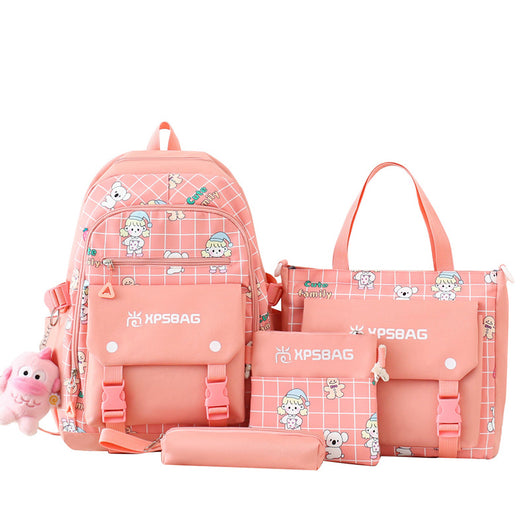 Mochila Escolar Primaria para Niñas - Set de Cuatro Piezas - Image 10