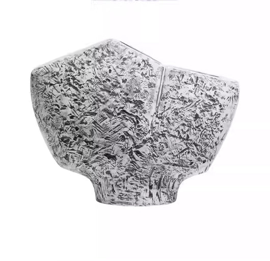 Jarrón Decorativo de Cerámica Blanca Estilo Wabi-sabi - Image 8