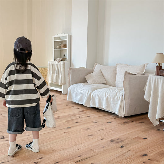 Camiseta Larga Infantil Estilo Coreano para Niños y Niñas - Colección Otoño - Image 12