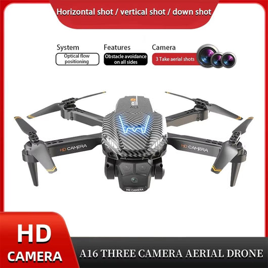 Dron Profesional de Triple Cámara para Fotografía Aérea - Image 9
