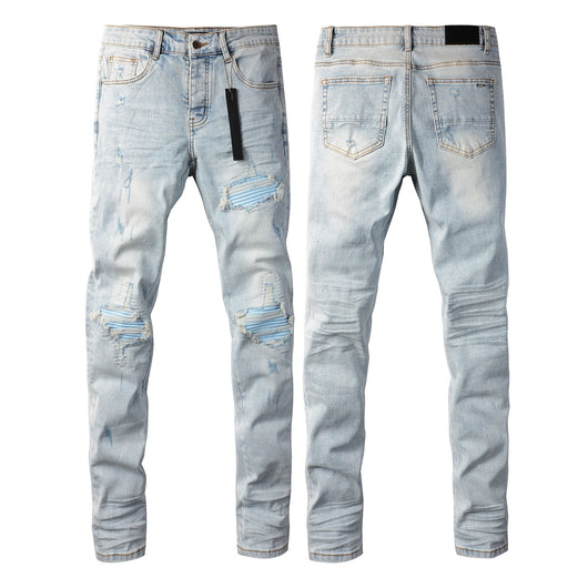 Jeans Slim Fit Americanos para Hombre - Estilo Moderno - Image 9