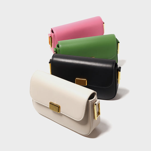Bolso Bandolera de Cuero Genuino para Mujer - Image 4
