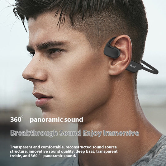Auriculares de Conducción Ósea Bluetooth Abiertos para Deportes