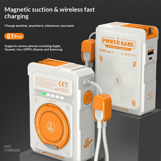 Banco de Energía 10,000 mAh con Carga Ultrarrápida 225W y Soporte Integrado - Image 12