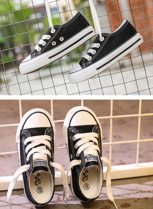 Zapatos de Lona Antideslizantes para Toda la Familia - Blanco - Image 6