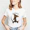Playera Estampada con Perros Lindos - Tendencia Unisex