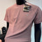 Playera Deportiva Manga Corta Perforada Secado Rápido para Hombre