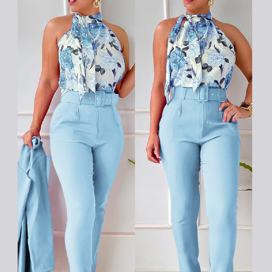 Chaleco Floral para Traje Ejecutivo Mujer - Image 17
