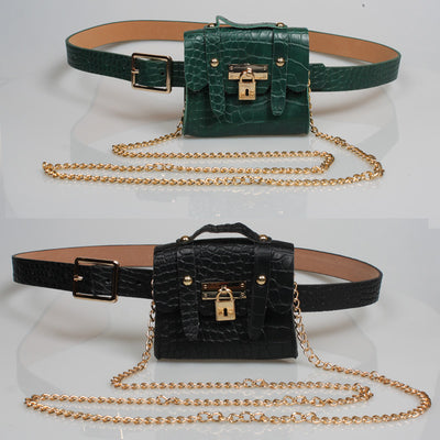 Bolso Pequeño con Cadena Metálica