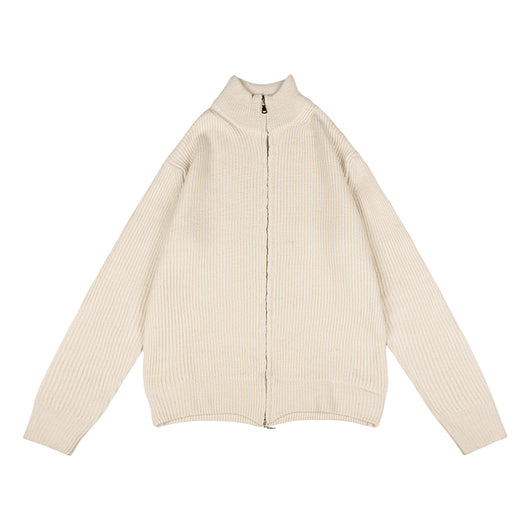 Suéter Cardigan Tejido Suave con Doble Cierre - Image 11