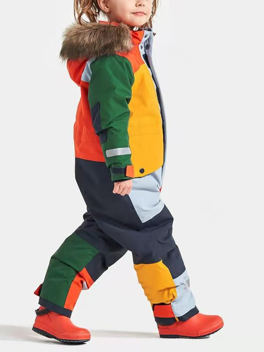Traje de Esquí Infantil Térmico Impermeable con Tecnología Luminosa - Image 7