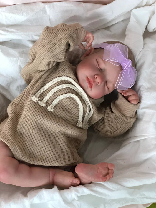 Muñeca Reborn de 19 Pulgadas con Pintura 3D Ultra Realista - Image 10