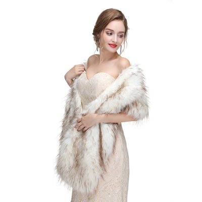 Estola de Piel de Zorro para Novia - Chal Elegante Invierno - Image 59