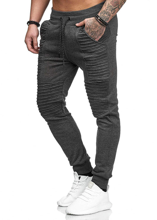 Pantalones Deportivos Ajustados con Rayas - Comodidad y Estilo - Image 4