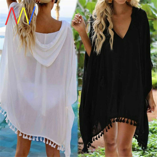 Traje de Baño con Capucha Protector Solar para Playa - Image 4