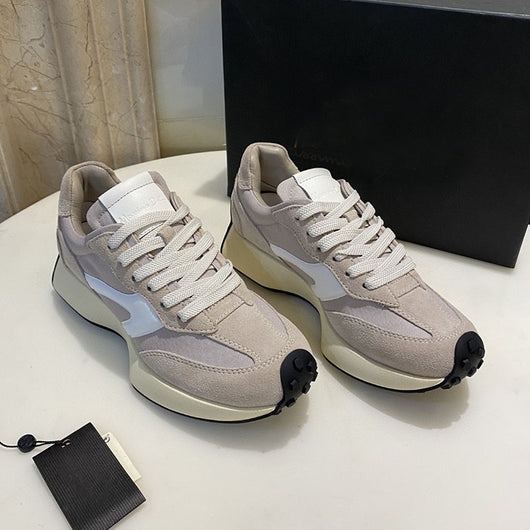 Tenis Casuales para Mujer con Plataforma, Punta Redonda y Cordones en Cuero - Image 11