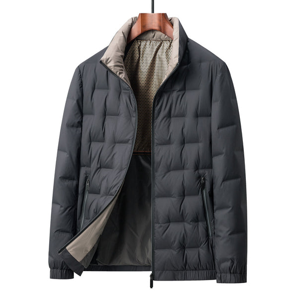 Chaqueta Abrigo Ligero con Tecnología Grafeno y Plumón de Pato Blanco