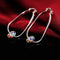 Aretes de Diamante Retro con Colores Vibrantes