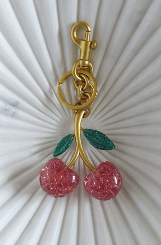 Cherry Bag Charm