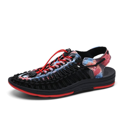 Sandalias Romanas Tejidas con Cordón Ajustable para Hombre y Mujer - Image 14