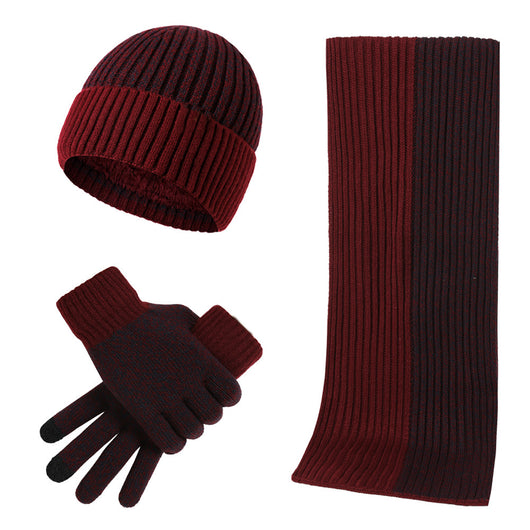 Conjunto Invernal de Gorro, Bufanda y Guantes Acolchados para Hombre - Image 10
