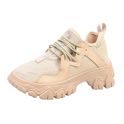 Zapatos Deportivos Casuales Plataforma con Cordones - Image 3