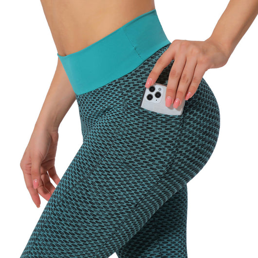 Pantalones de Yoga Cortos y Ajustados Efecto Durazno - Image 2