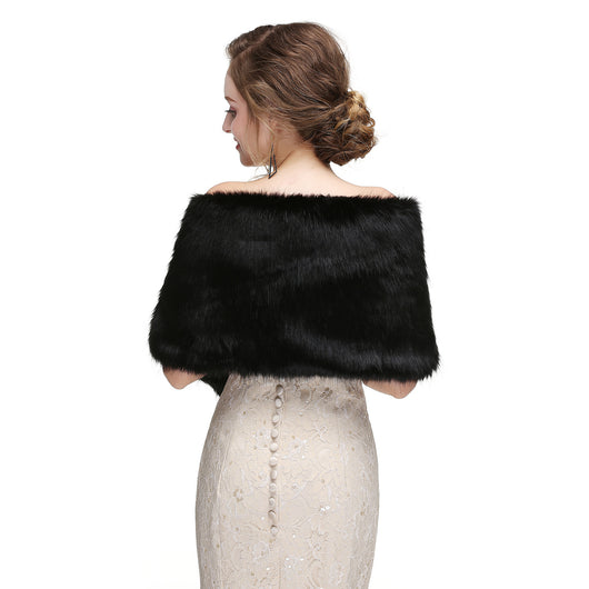 Estola de Piel de Zorro para Novia - Chal Elegante Invierno - Image 33