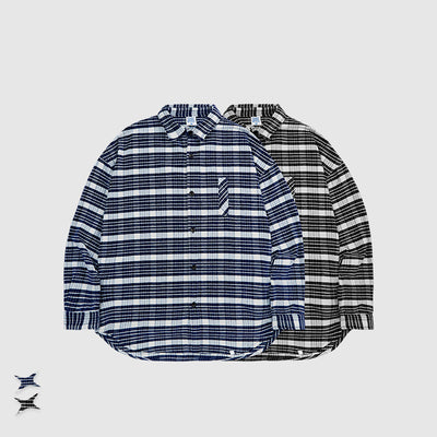 Chaqueta Camisa de Ante a Cuadros para Hombre con Estuche Portabolígrafos - Image 7