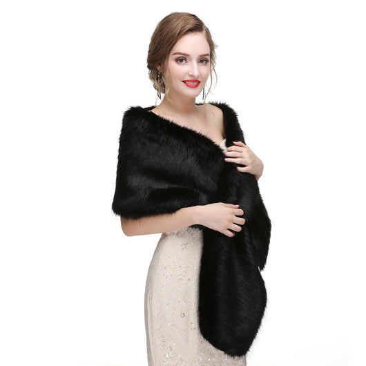 Estola de Piel de Zorro para Novia - Chal Elegante Invierno - Image 79