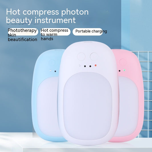 Dispositivo IPL Fotón 3 en 1 con Compresa Térmica y Luz Roja para Rejuvenecimiento Facial - Image 2