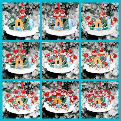 Adorno de Árbol Navideño con Bendiciones para Graduaciones y Celebraciones Familiares