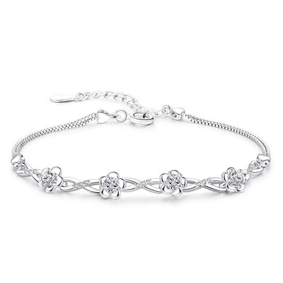 Pulsera de Plata con Flor de Durazno - Image 8