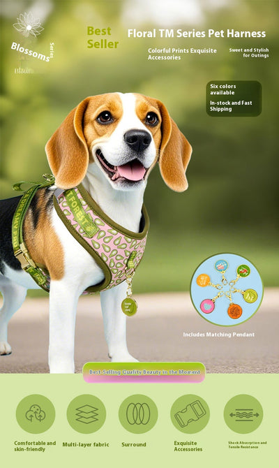 Arnés Pectoral Transpirable para Perros - Ajustable y Cómodo - Image 11