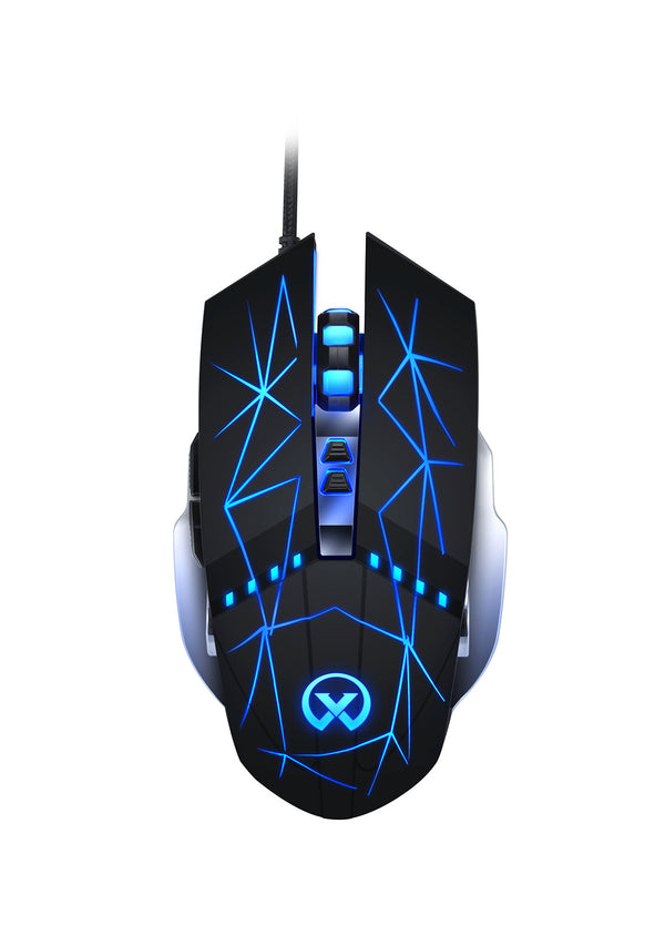 Ratón Óptico Gaming USB Silencioso con Luz LED