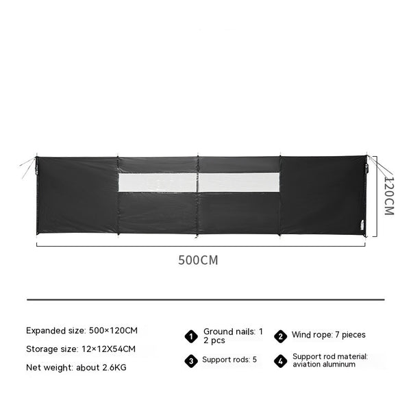 Carpa Solar Portátil Multifuncional para Camping - Image 5