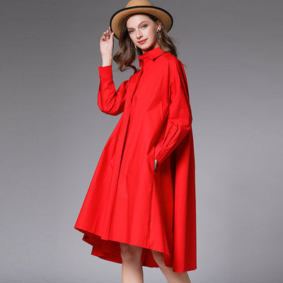 Vestido Camisa Suelto para Mujer - Diseño Moderno y Versátil - Image 3