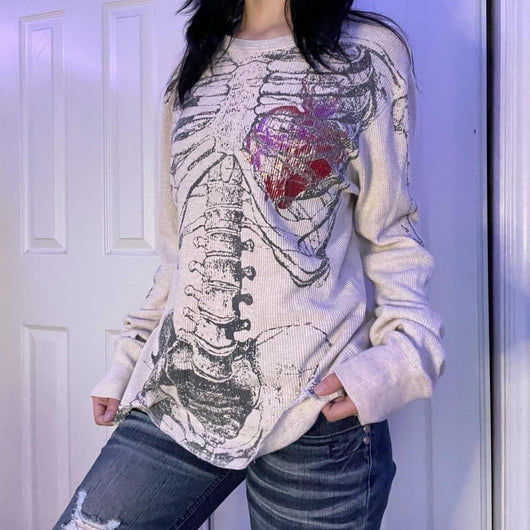 Playera Casual con Diseño Estampado y Costillas - Image 18