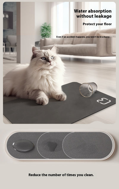 Tapete Absorbente para Comedero de Mascotas - Antideslizante y Lavable - Image 39