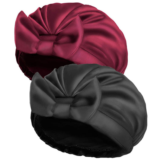 Gorro de Baño de Satén con Lazo para Mujer - Image 14