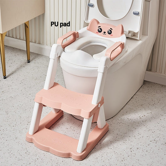 Escalera de Baño Infantil con Asiento de Inodoro y Reposapiés - Image 5