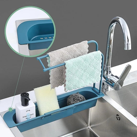 Organizador Extensible para Fregadero con Canasta de Drenaje - Image 15