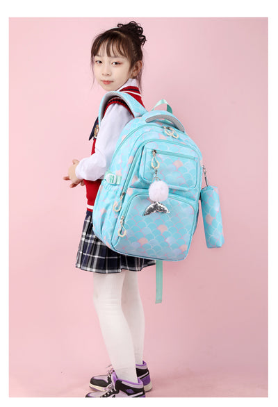 Mochila Escolar Impresa con Alivio de Carga - Resistente al Agua - Image 10