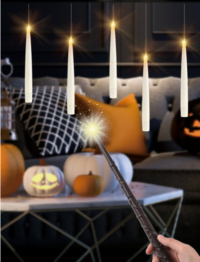 Set de Velas Navideñas LED con Control Remoto por Suspensión - Image 18