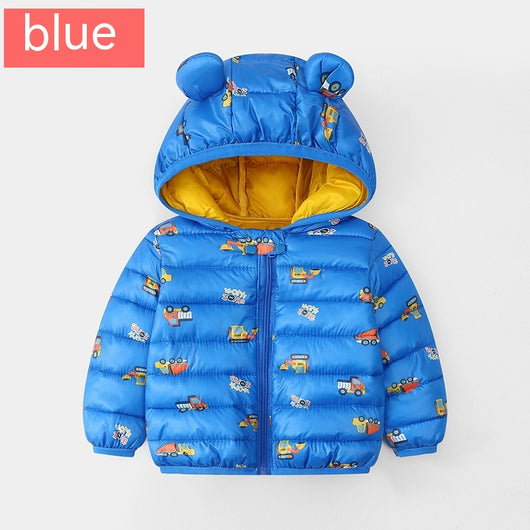 Chaqueta Acolchada de Algodón Ligera para Bebés e Infantes - Image 7