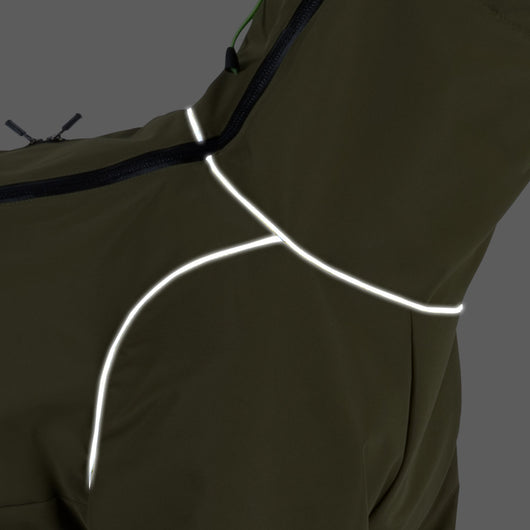Abrigo Impermeable para Perros Grandes con Cuello Alto y Protección Térmica - Image 4