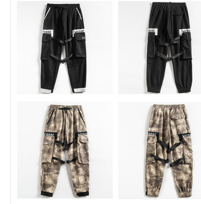Pantalones Deportivos Holgados de Corte Recto para Hombre - Image 16