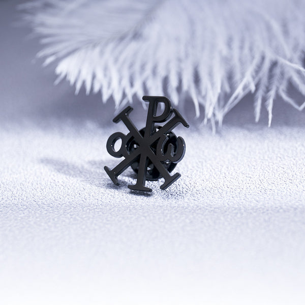 Broche Cruz para Solapa de Traje Hombre - Alfiler Acero Inoxidable Boda