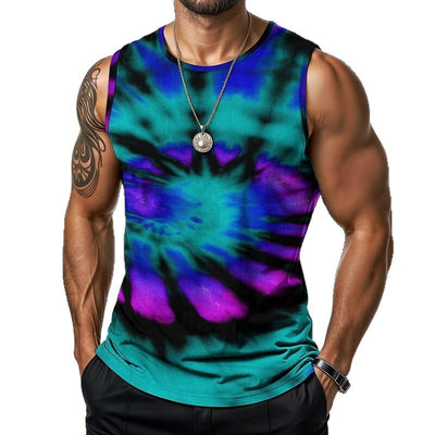 Chaleco Deportivo sin Mangas con Impresión 3D Digital para Hombre - Image 5